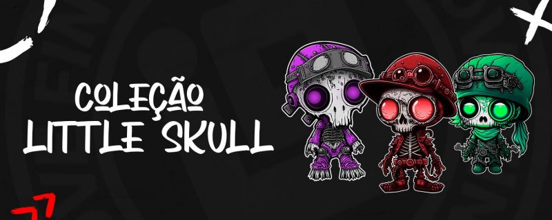 Cole��o Little Skulls
