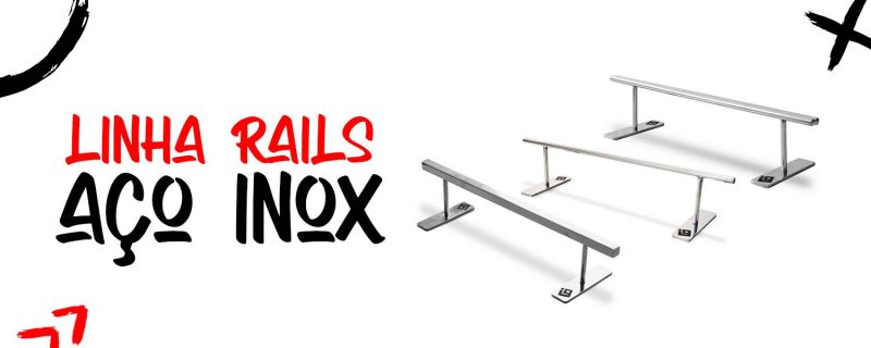 Cole��o Linha Rail A�o Inox