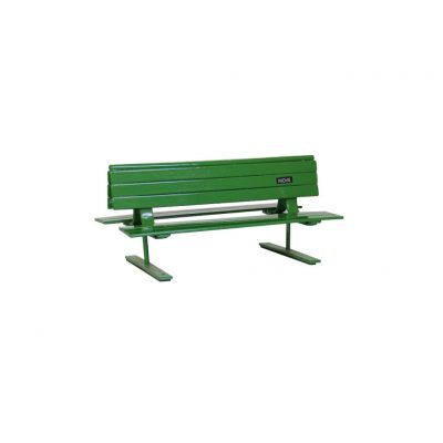 Double Iron Street Bench