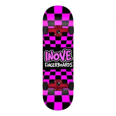 Fingerboard Completo Inove - Pink Grid
