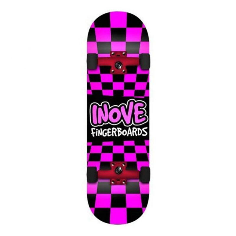 Foto: Fingerboard Completo Inove - Pink Grid