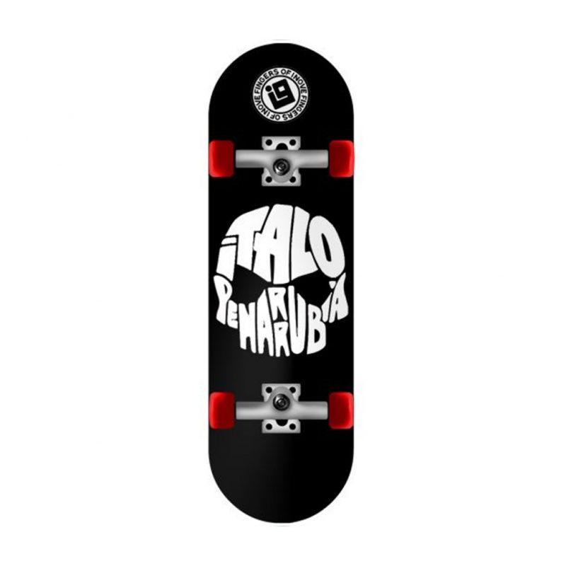 Foto: Fingerboard Completo Inove - Collab Italo Penarrubia Black Skulls