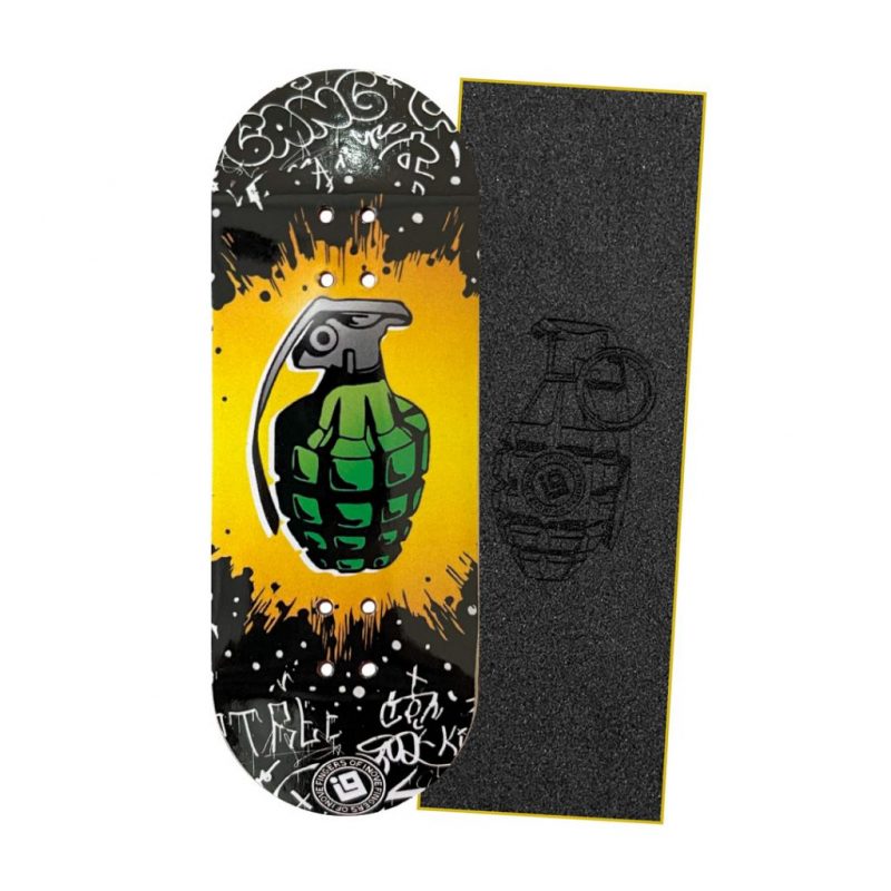 Foto: Deck Inove - Black and Yellow Grenade