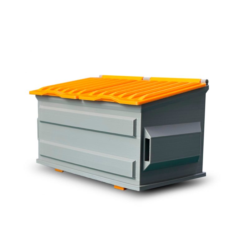 Foto: Dumpster de Impress�o 3D Inove