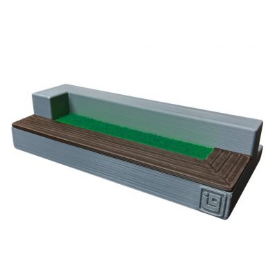 Wood Bench Garden 3D