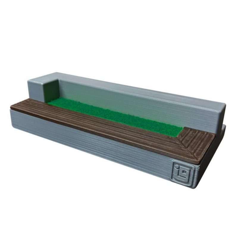 Foto: Wood Bench Garden 3D