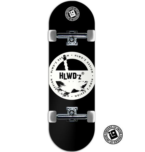 Fingerboard Completo Inove Premium - Collab Hollywoodogz Black