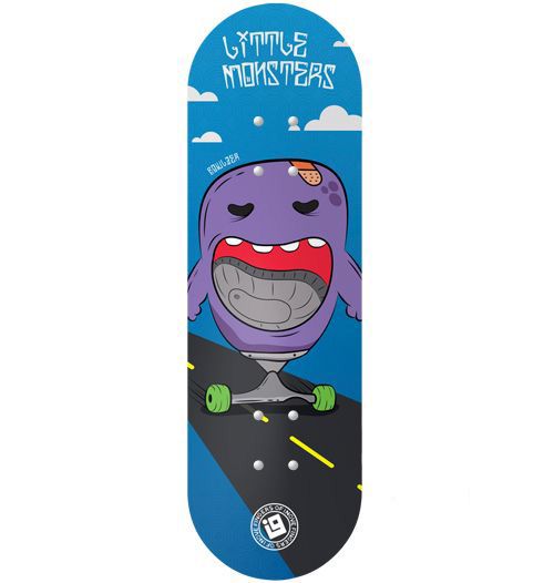 Foto: Deck Inove - Collab Mateus Freitas Little Monsters Bowlzer