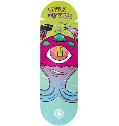 Foto: Deck Inove - Collab Mateus Freitas Little Monsters Octto