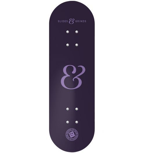 Foto: Deck Inove - Collab Slides & Grinds Purple