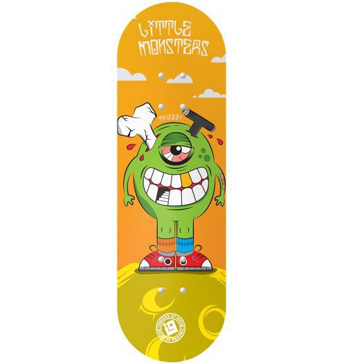 Deck Inove - Collab Mateus Freitas Little Monsters Trazzy - 34mm