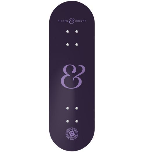Deck Inove - Collab Slides & Grinds Purple - 34mm