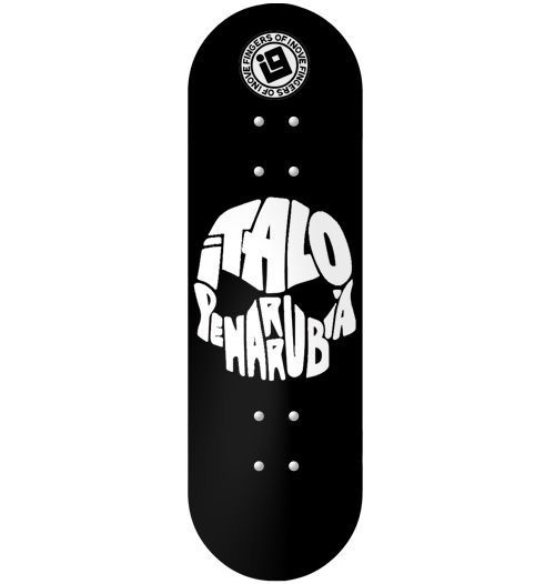 Deck Inove - Italo Penarrubia Black Skulls - 34mm