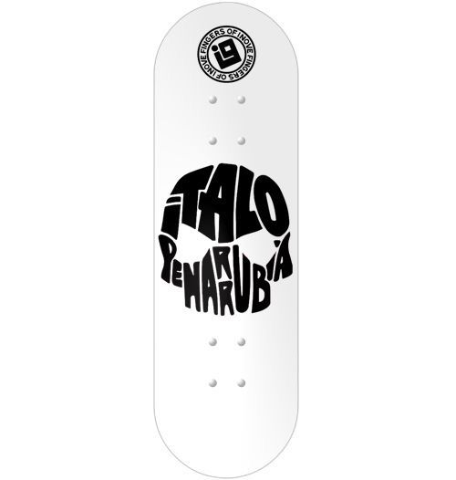 Deck Inove - Italo Penarrubia White Skulls - 34mm
