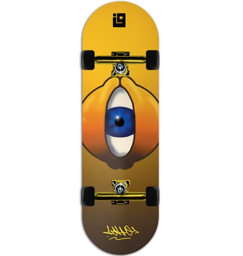 Foto: Fingerboard Completo Inove Premium - Collab Whograff Big Eye