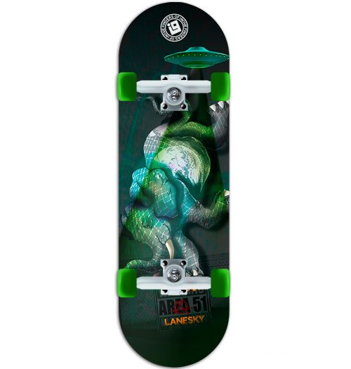 Foto: Fingerboard Completo Inove Premium - Collab Lanesky The Elephant