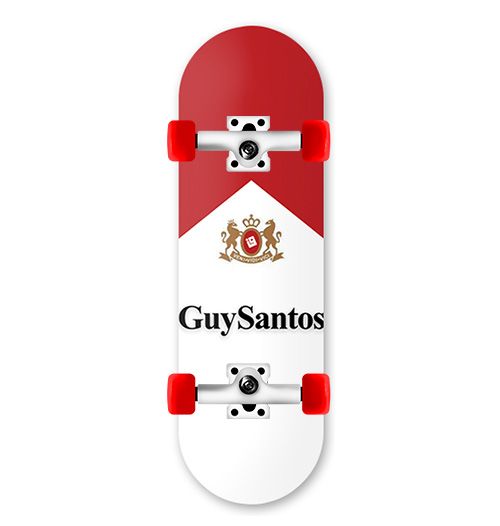 Foto: Fingerboard Completo Inove - Collab Guy Red Smoker