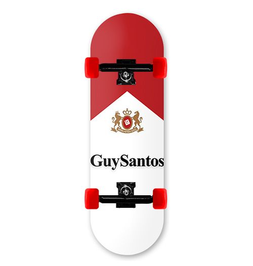 Foto: Fingerboard Completo Inove Premium - Collab Guy Red Smoker