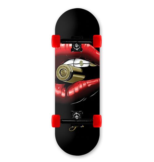 Foto: Fingerboard Completo Inove Premium - Collab Guy Lips and Bullet