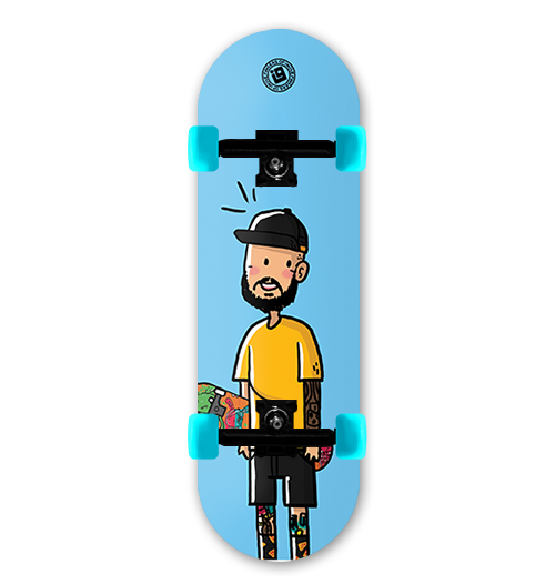 Foto: Fingerboard Completo Inove Premium - Collab Diego Cueca