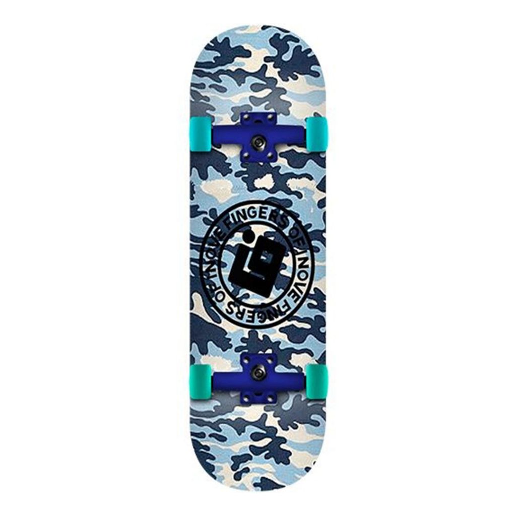 Foto: Fingerboard Completo Inove - Camo Blue