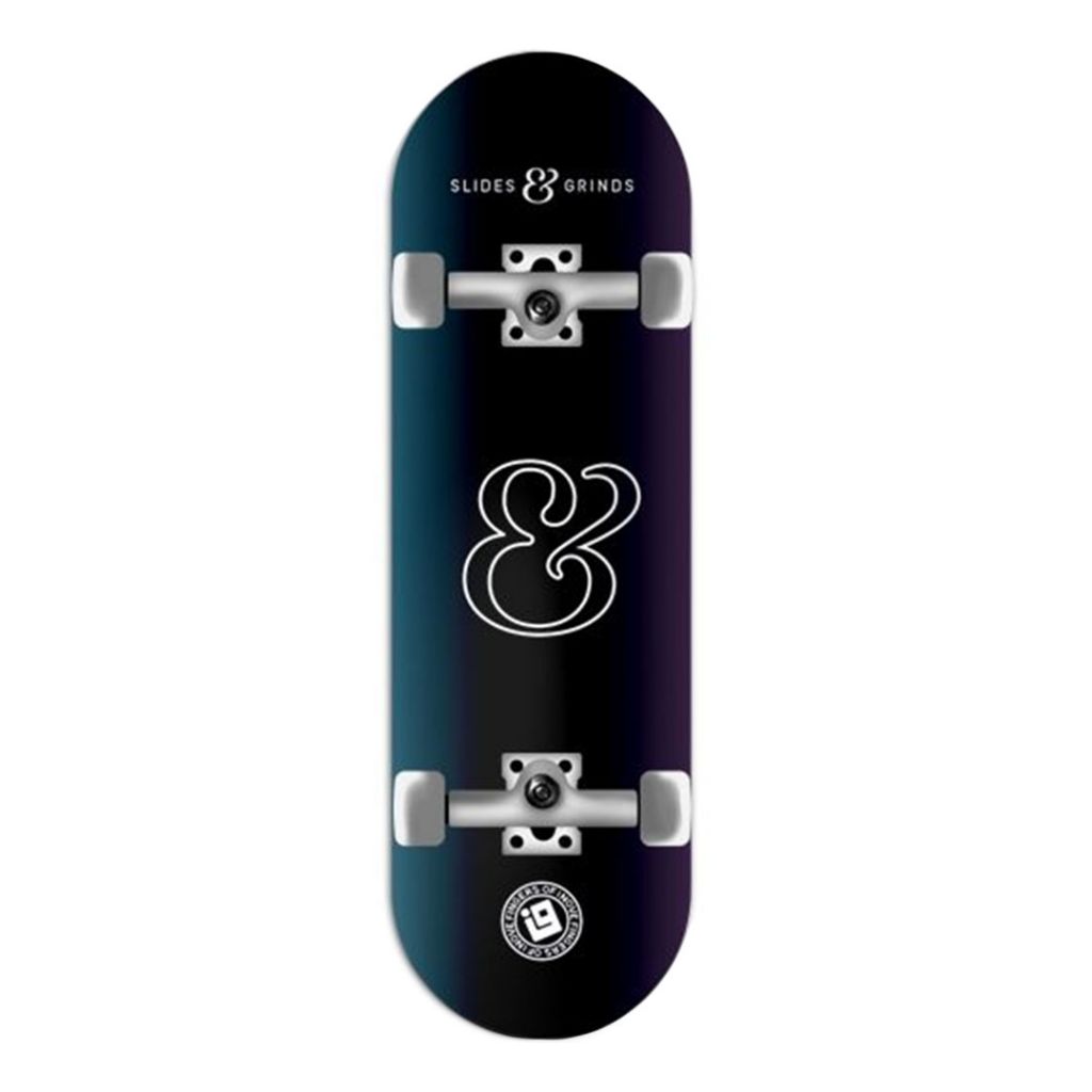 Foto: Fingerboard Completo Inove - Collab Slides & Grinds Black