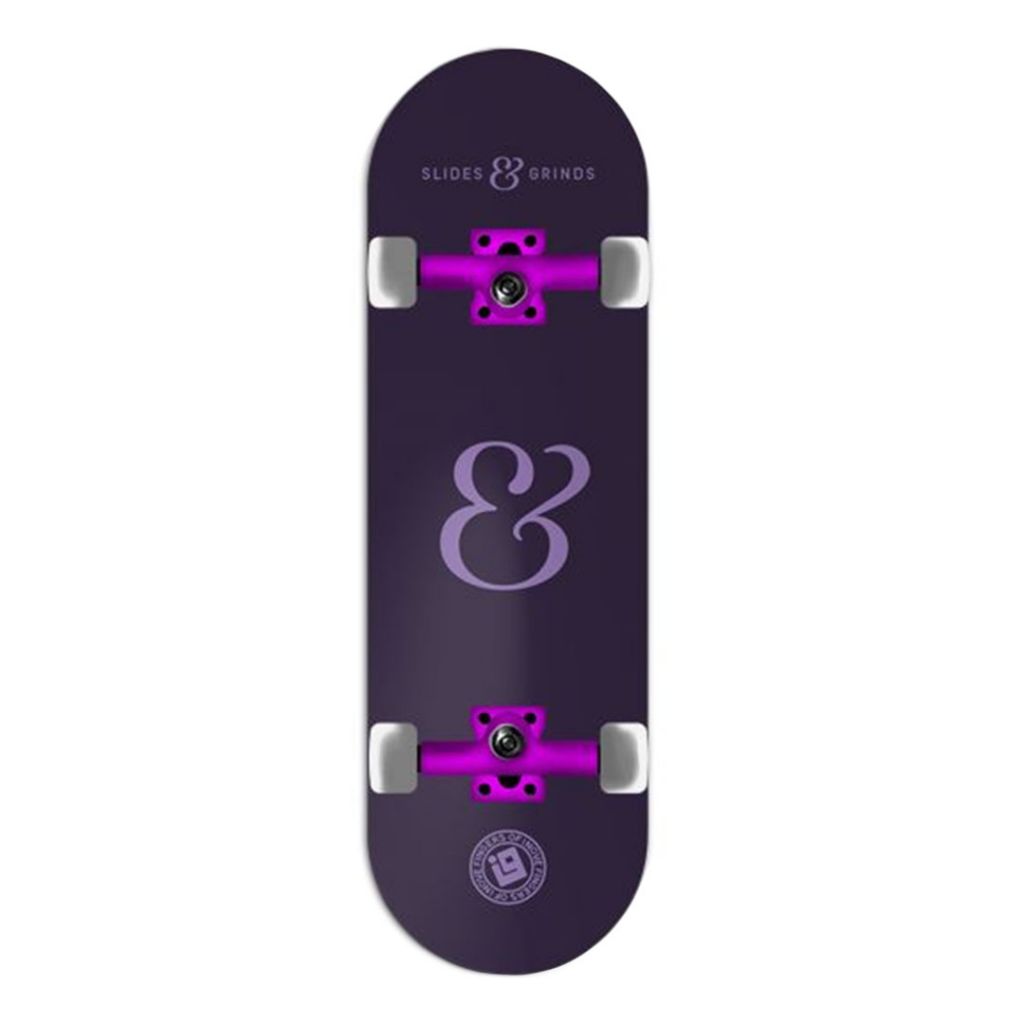 Fingerboard Completo Inove - Collab Slides & Grinds Purple