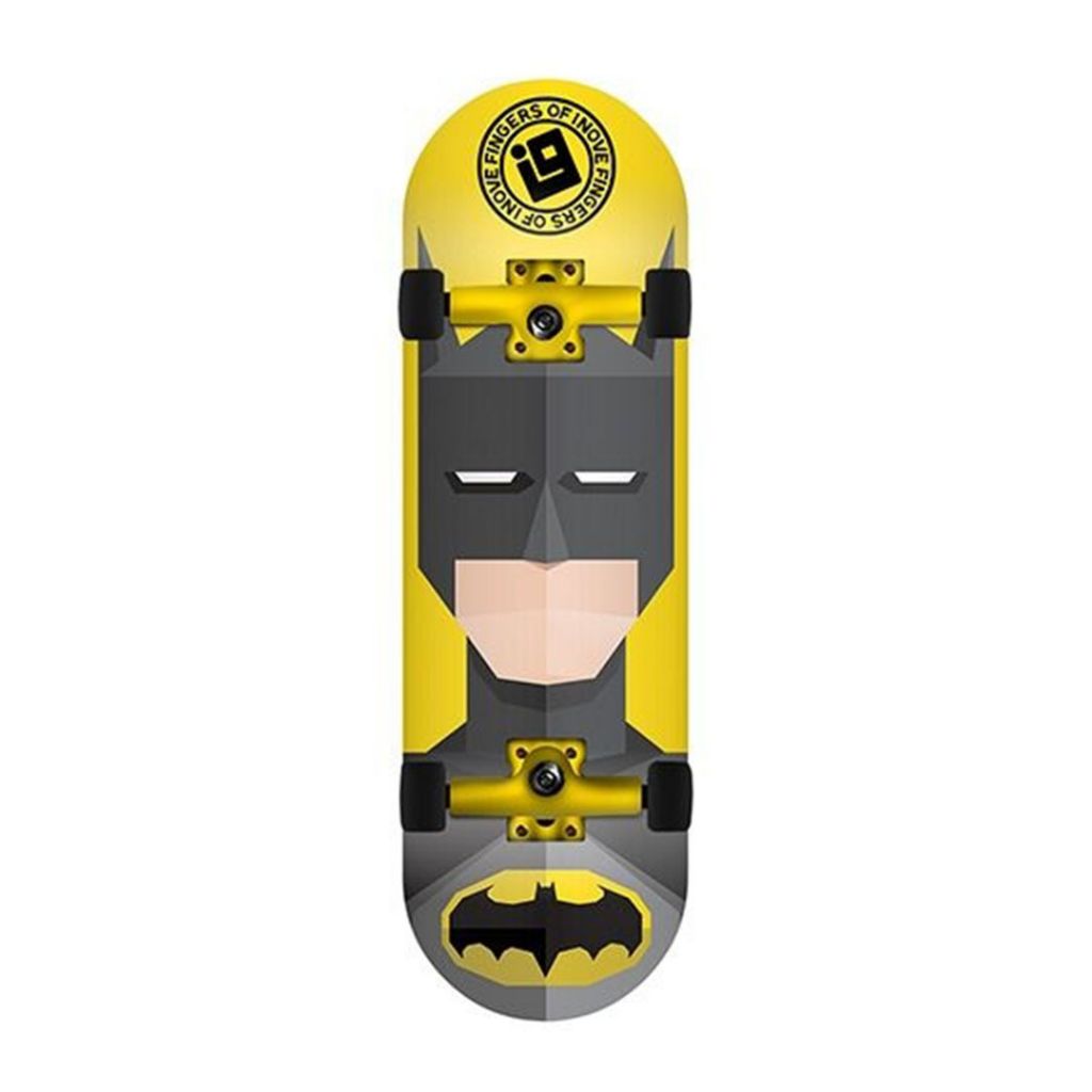 Fingerboard Completo Inove - Heróis - Batman - Skate de Dedo.
