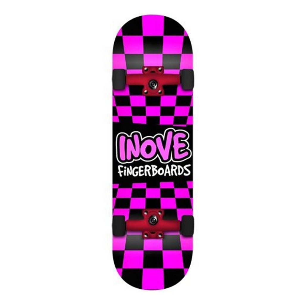 Fingerboard Completo Inove - Pink Grid