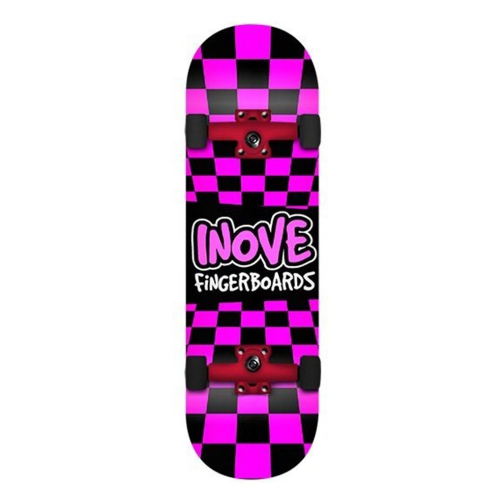 Foto: Fingerboard Completo Inove - Pink Grid