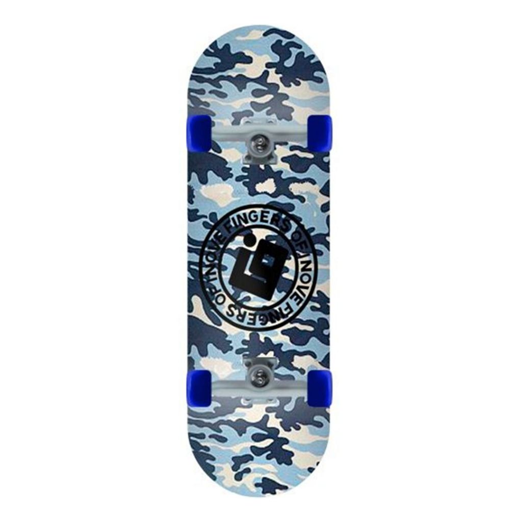 Fingerboard Completo Inove Premium - Camo Blue