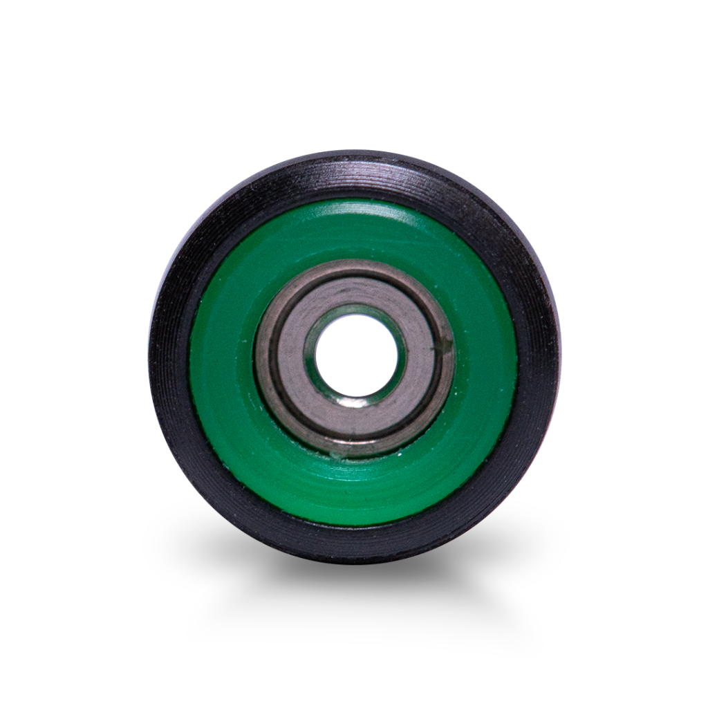 Rodas Dual-Durometer Pro Inove - Preto/Verde