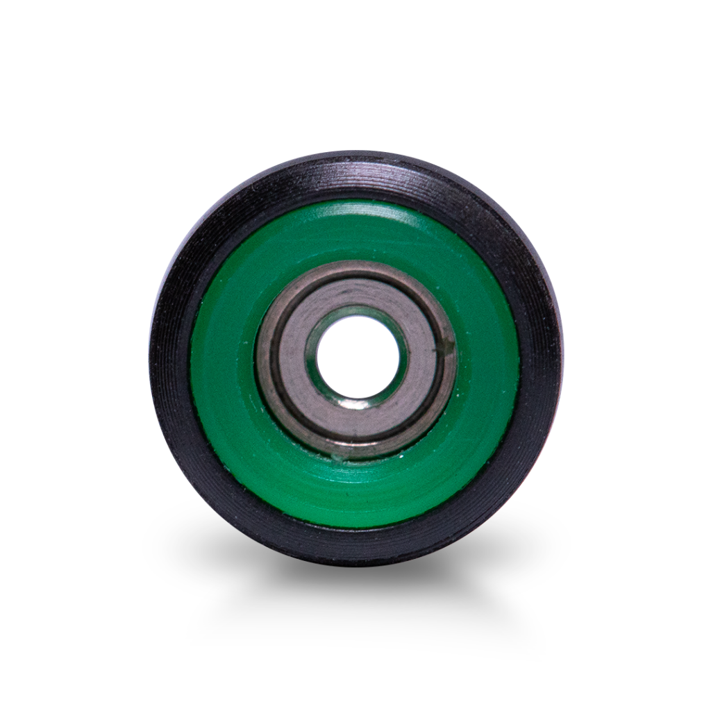 Foto: Rodas Dual-Durometer Pro Inove - Preto/Verde