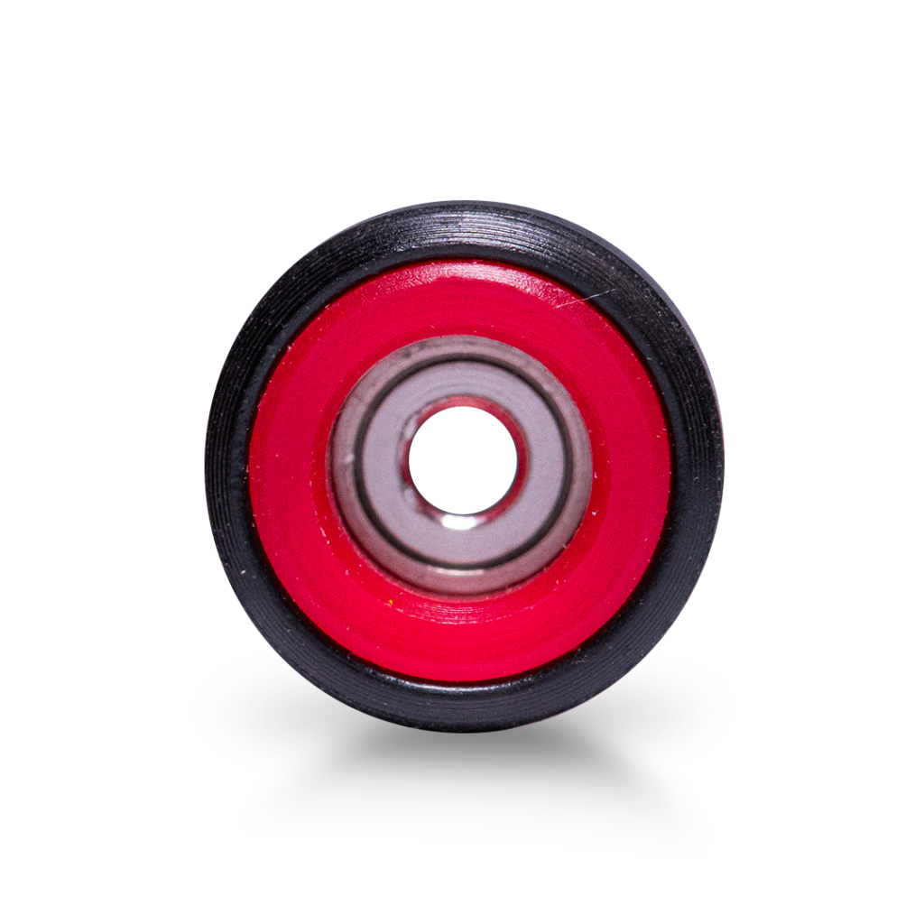 Rodas Dual-Durometer Pro Inove - Preto/Vermelho