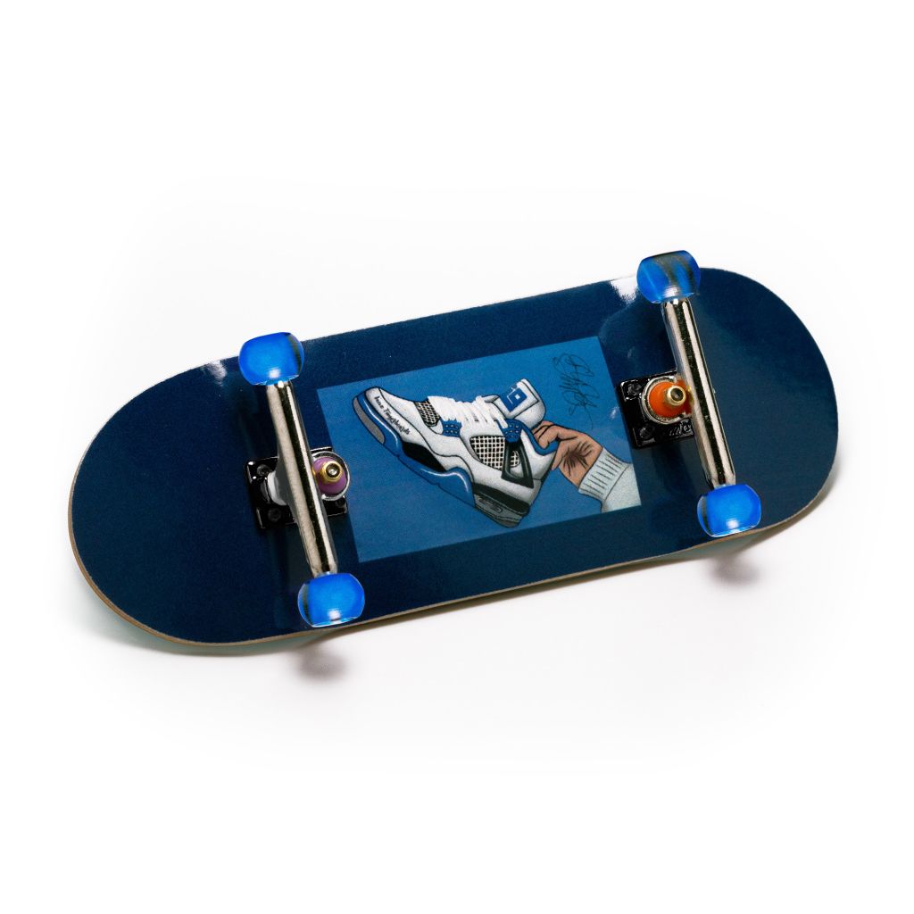 Foto: Fingerboard Completo Inove Pro - Collab Guy Sneaker Jordan Azul