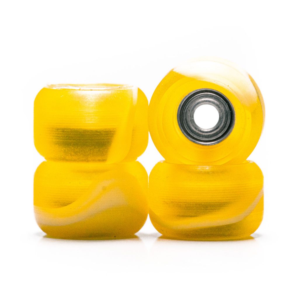 Rodas Swirl Street Pro Inove - Amarelo Translucida