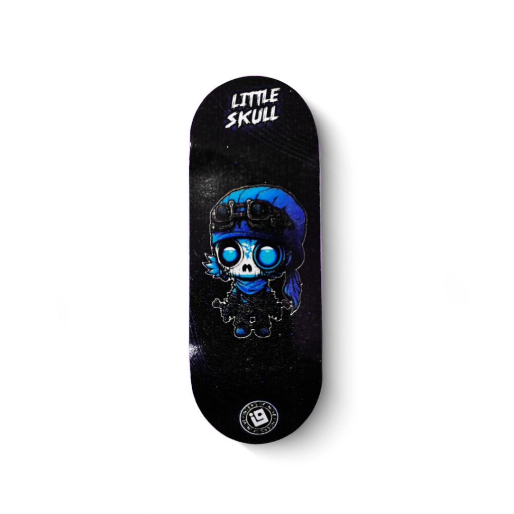 Foto: Deck Inove - Little Skulls Mini Mort Azul - Heat Transfer