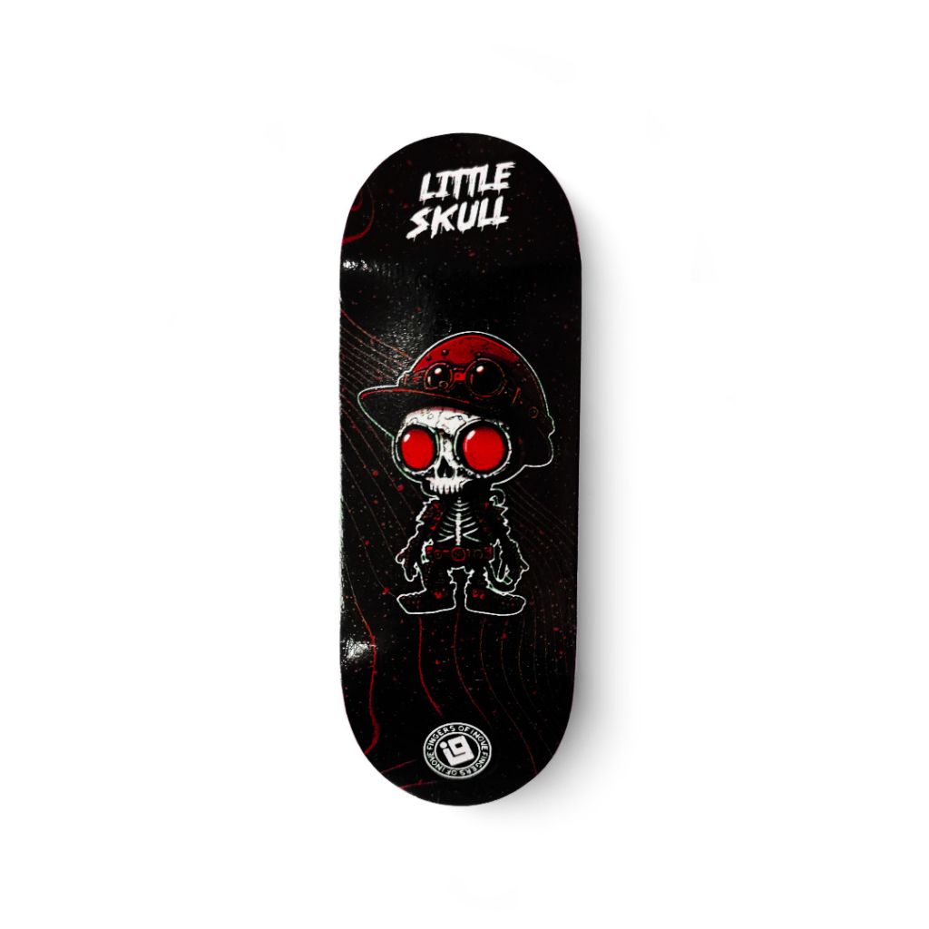 Deck Inove - Little Skulls Bonehead Vermelho - Heat Transfer