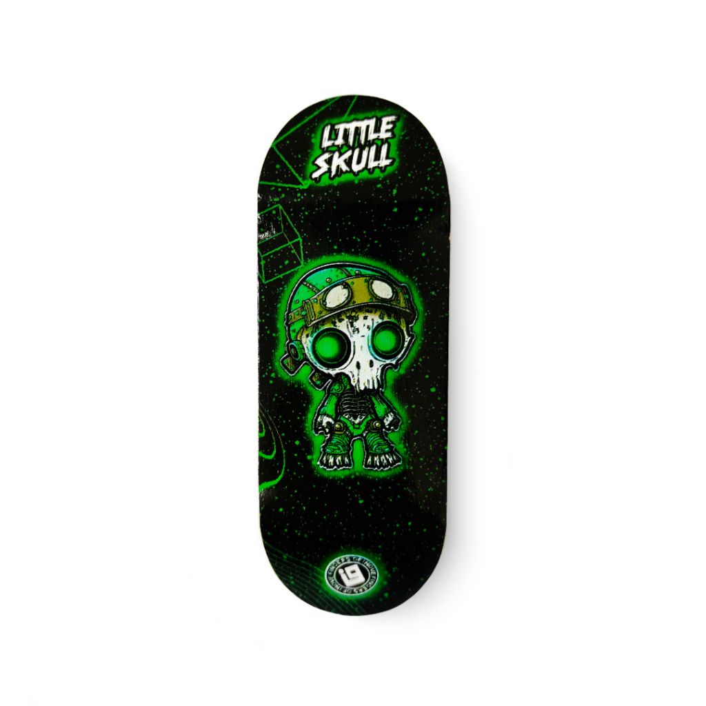 Deck Inove - Little Skulls Reaper Verde - Heat Transfer