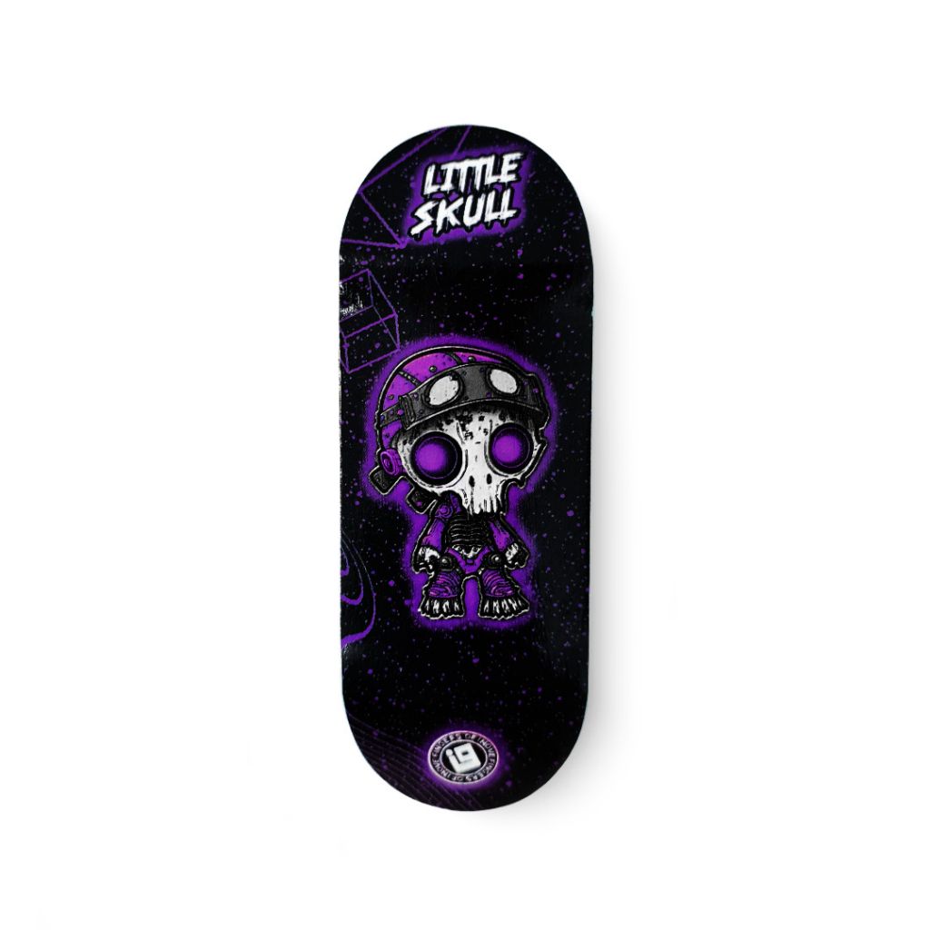 Foto: Deck Inove - Little Skulls Reaper Roxo - Heat Transfer