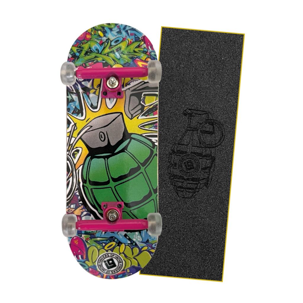 Foto: Fingerboard Completo Inove Premium - Color Grenade