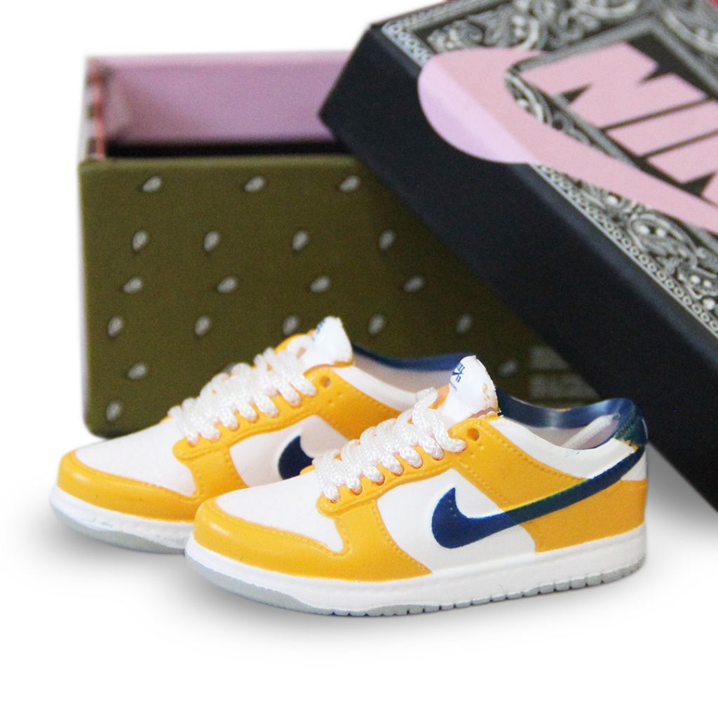 Foto: Mini Tnis - Dunk Low Twist Amarelo