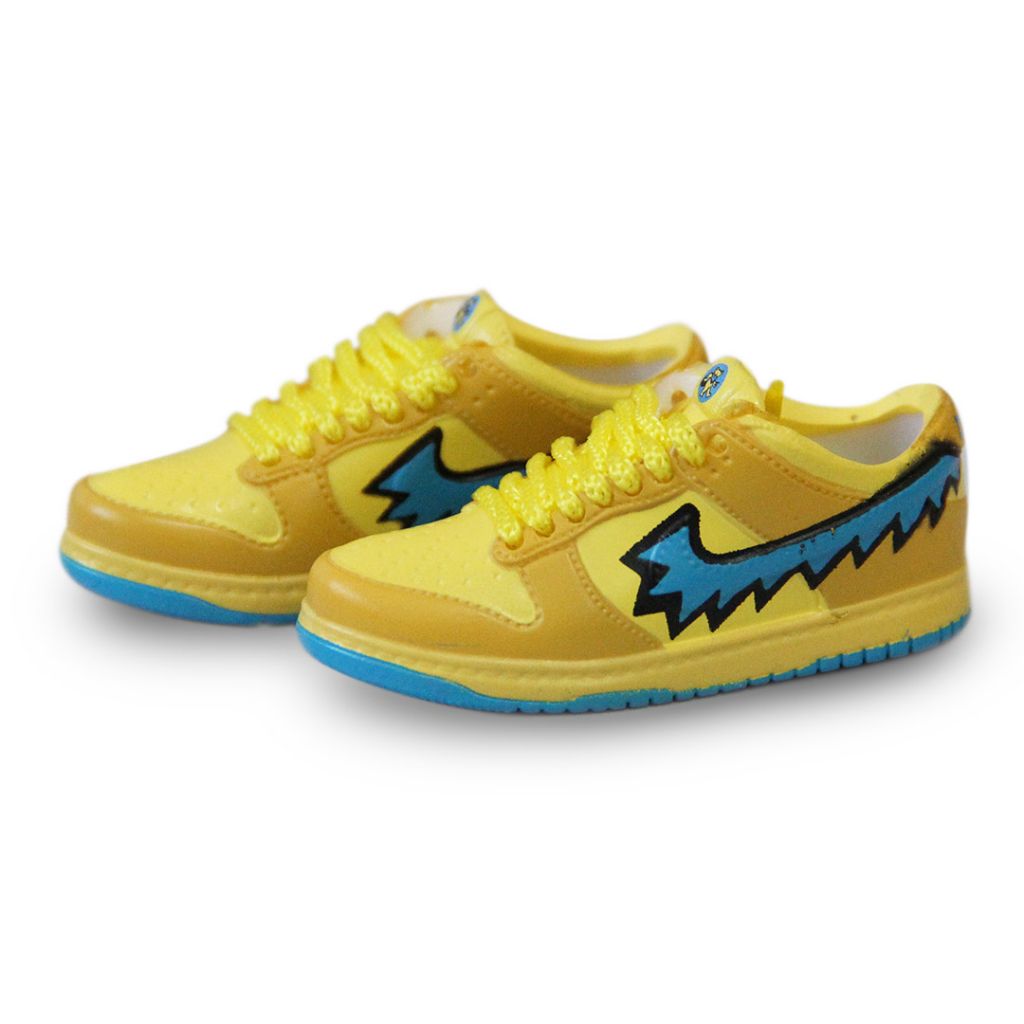 Mini Tênis - Dunk Low Grateful Dead Bears Opti Amarelo