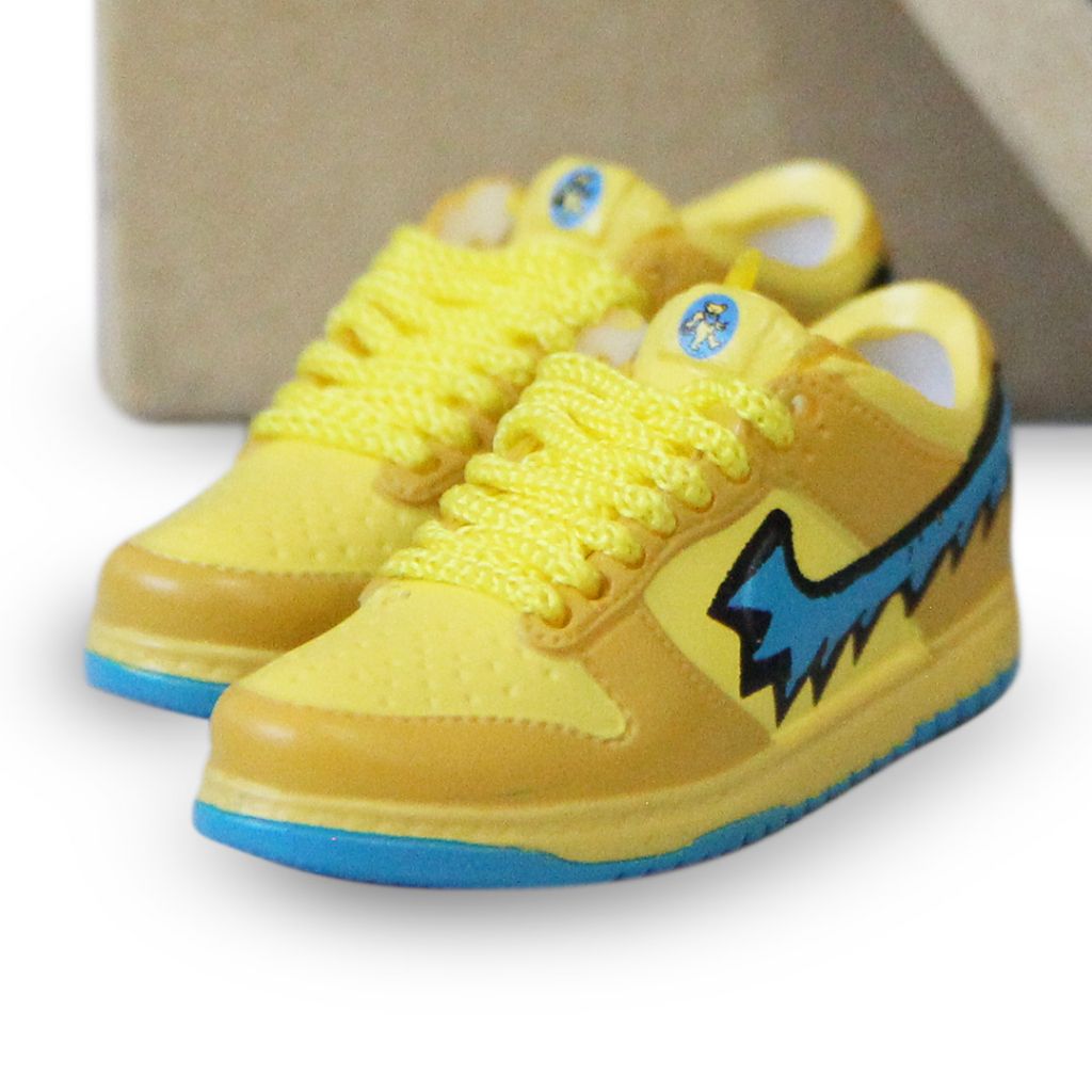 Foto: Mini Tnis - Dunk Low Grateful Dead Bears Opti Amarelo