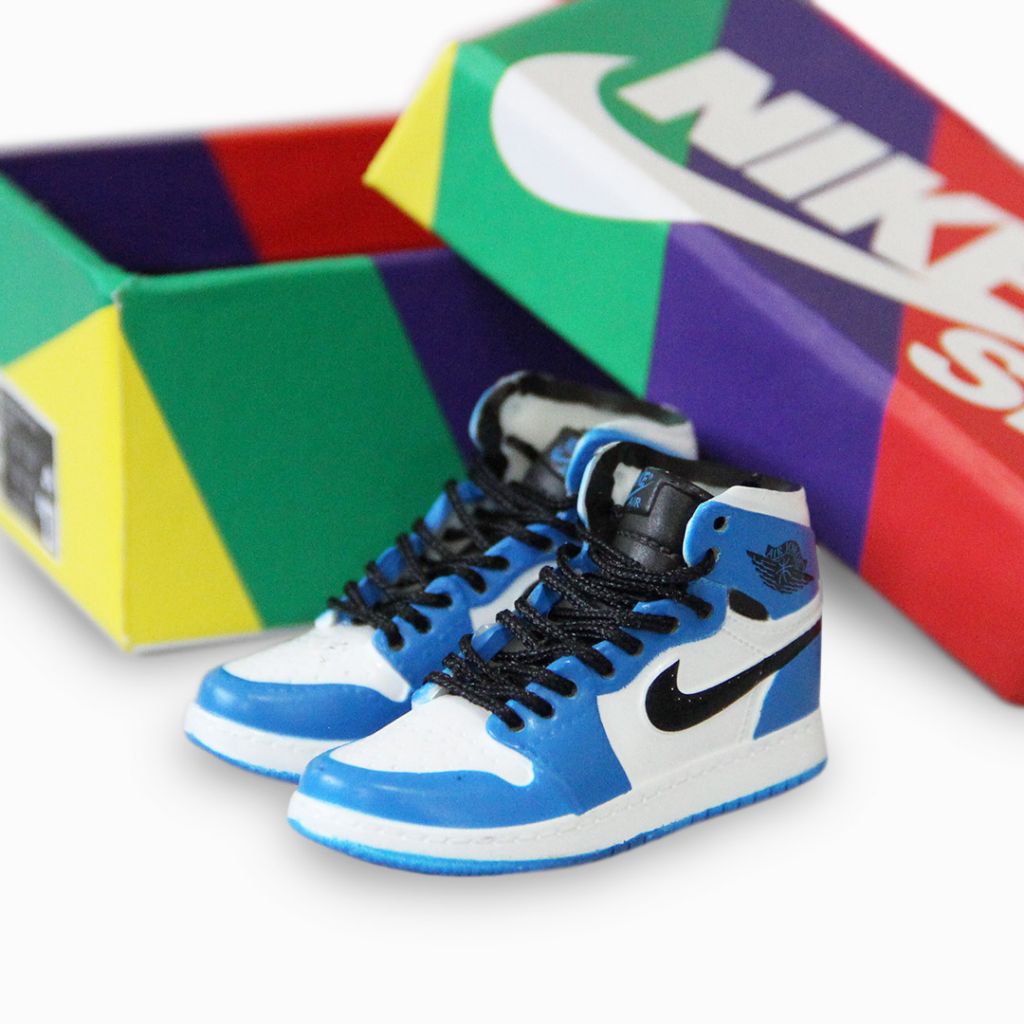 Foto: Mini Tnis - Air Jordan Azul