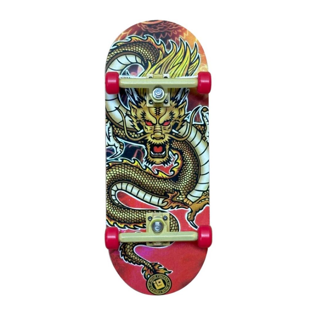 Foto: Fingerboard Completo Inove Pro - Dragon Gold