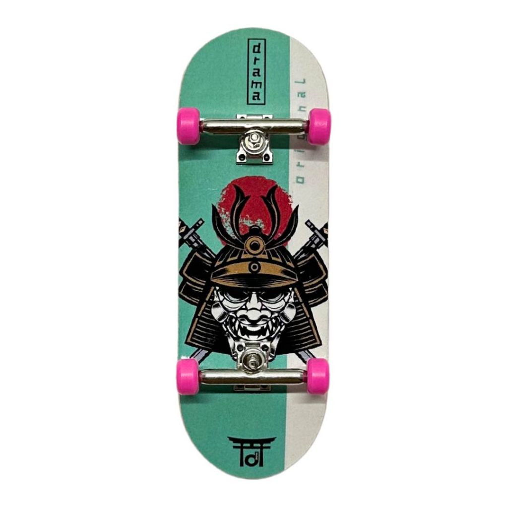 Foto: Fingerboard Completo Inove Premium - Collab Drama Samurai Azul