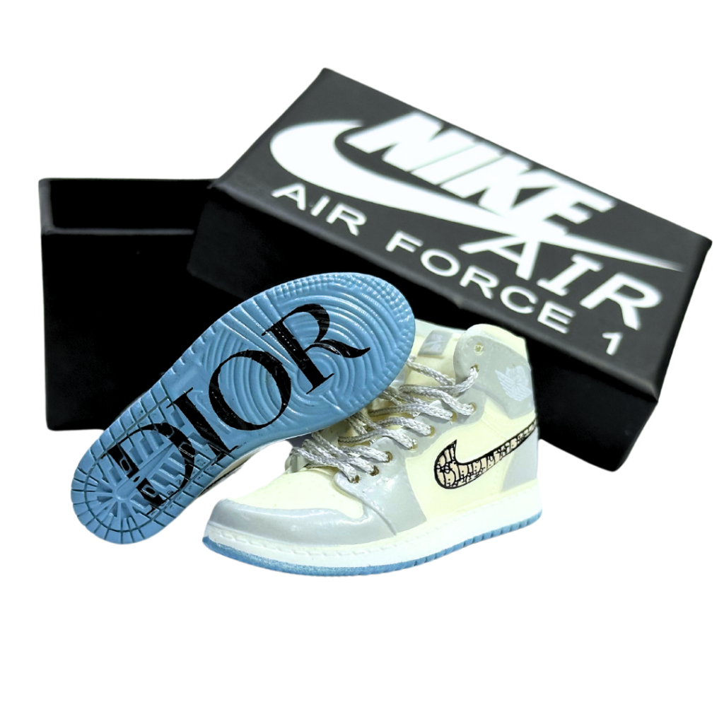 Foto: Mini Tnis - Air Jordan 1 Retro High Dior - Christian Dior