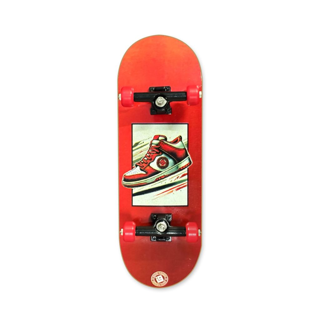 Fingerboard Completo Inove - Dunk Low University Red