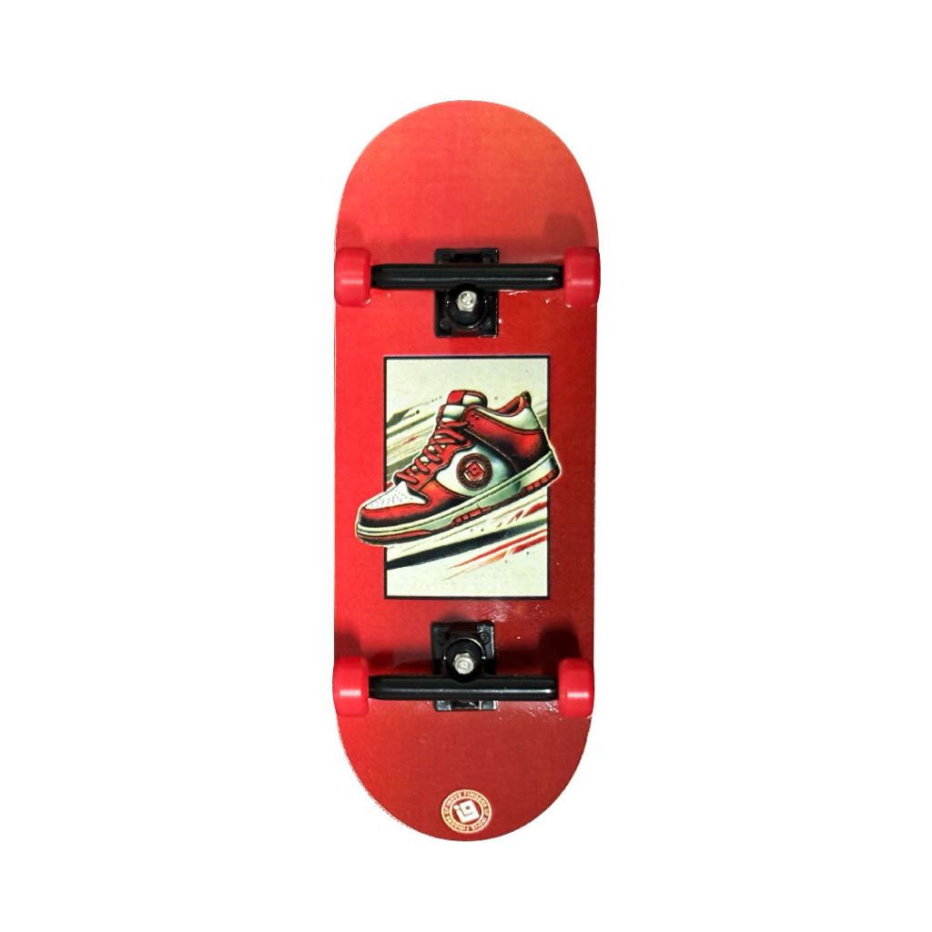 Fingerboard Completo Inove Premium - Dunk Low University Red